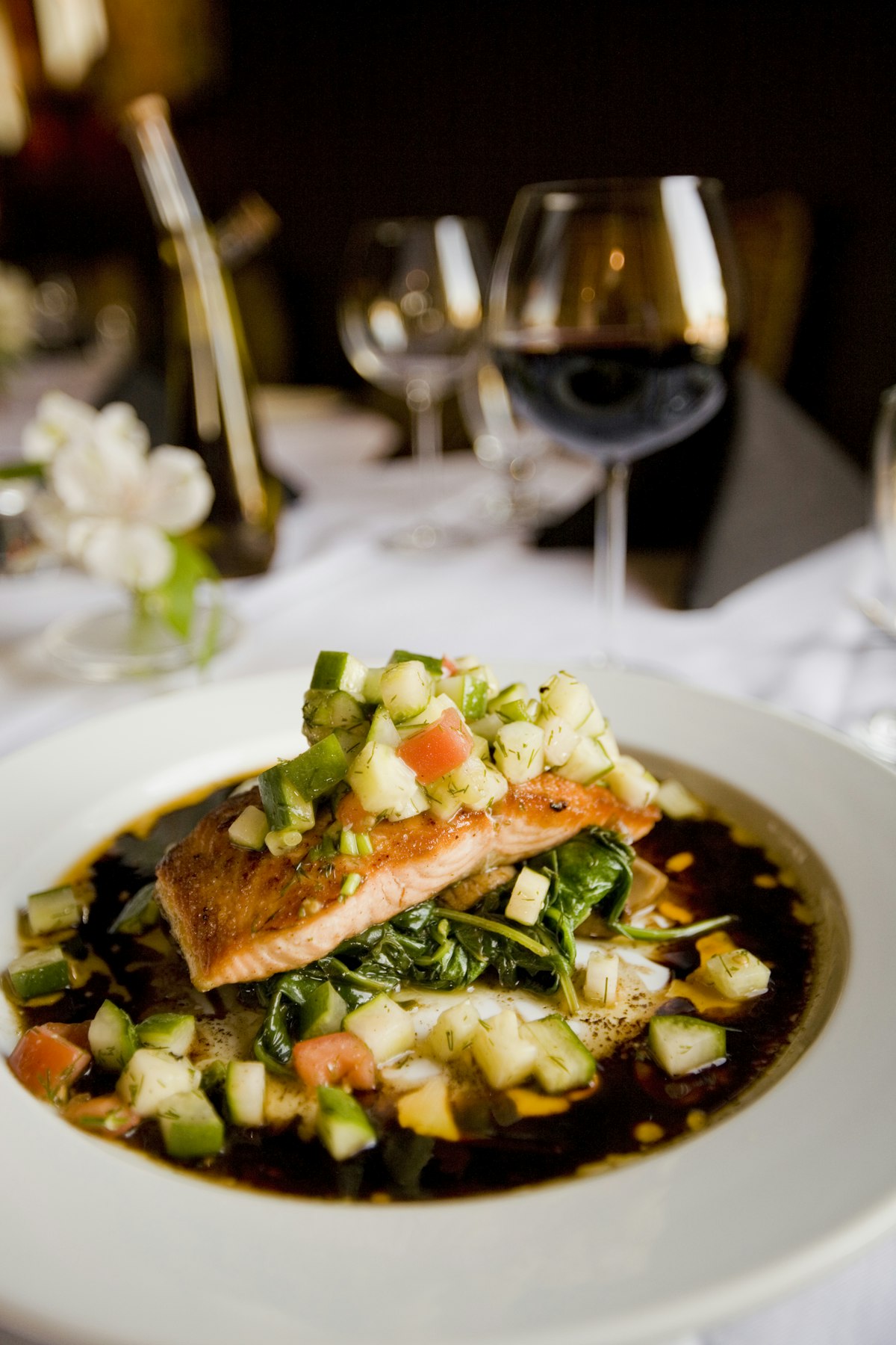 Fatty fish like salmon, mackerel, and sardines are the primary dietary source of EPA and DHA